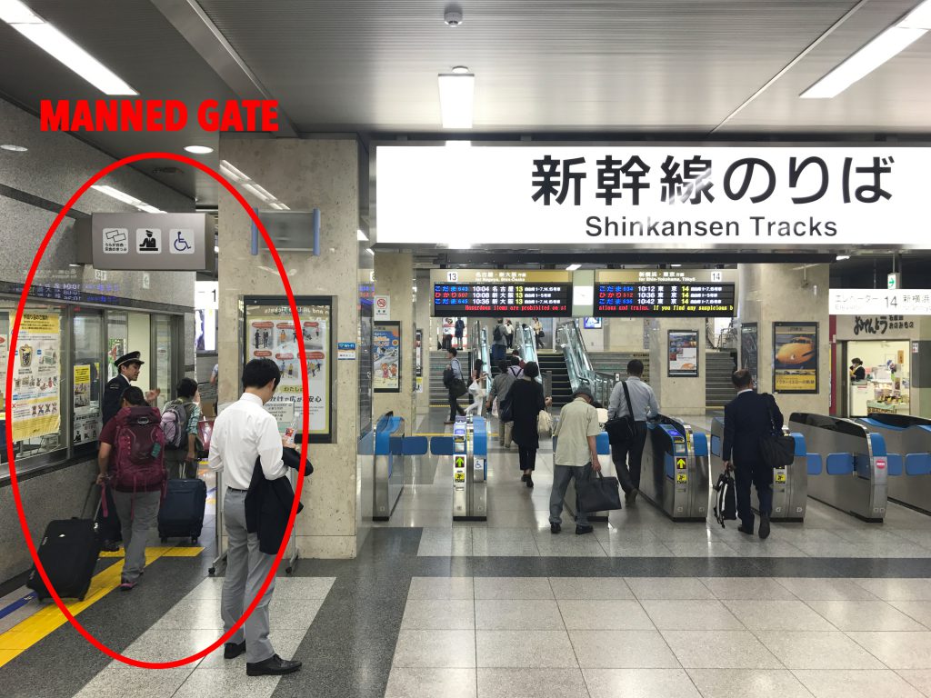 Placeholder for JR Pass Gate