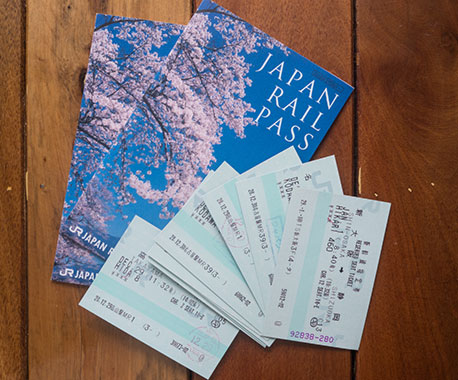 Placeholder for JR Pass Ticket